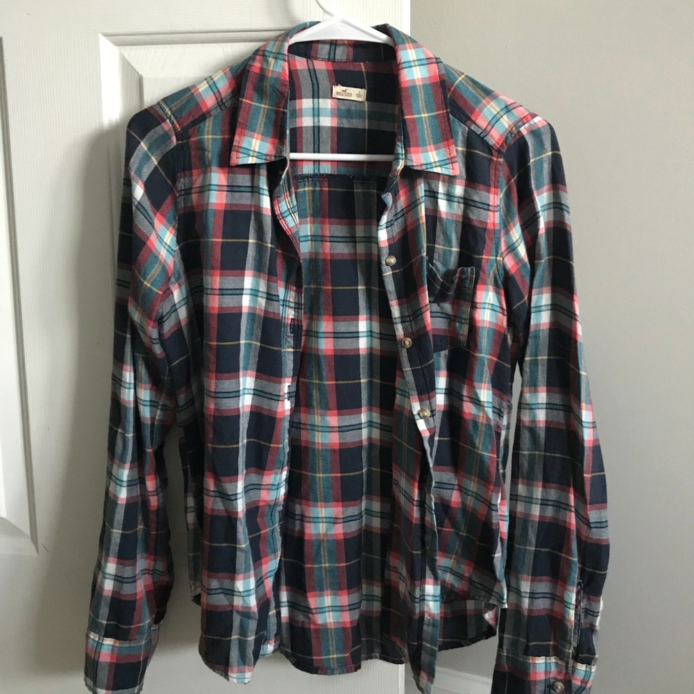 Hollister flannel small